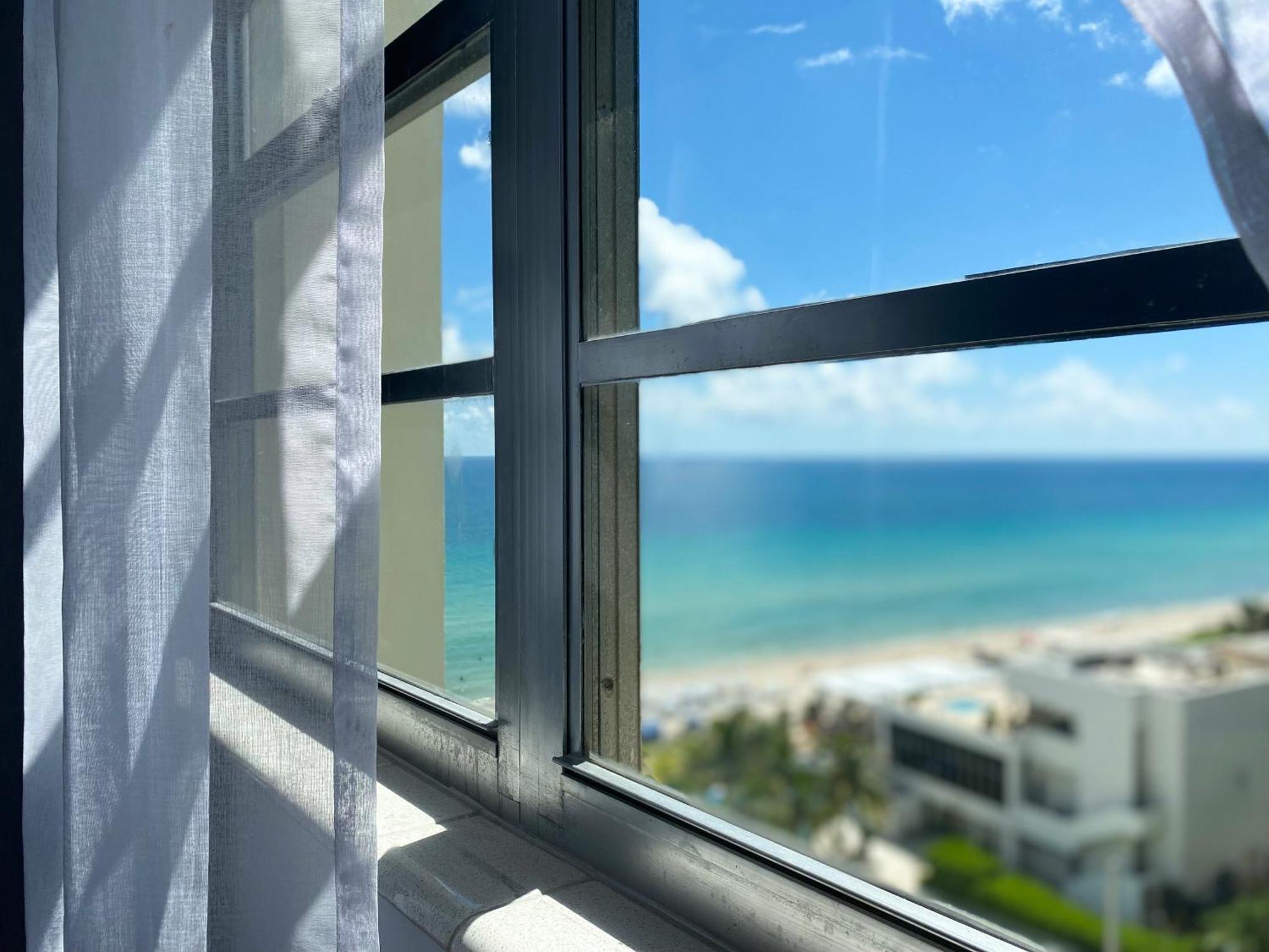 شقة Departamento Frente Al Mar Con Salida Directa A Playa. هوليوود المظهر الخارجي الصورة